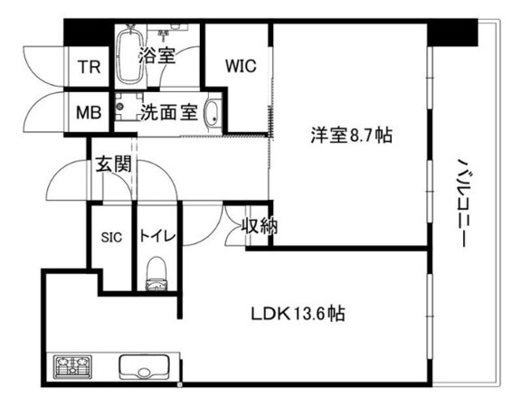 姫路ザ・レジデンスの物件間取画像